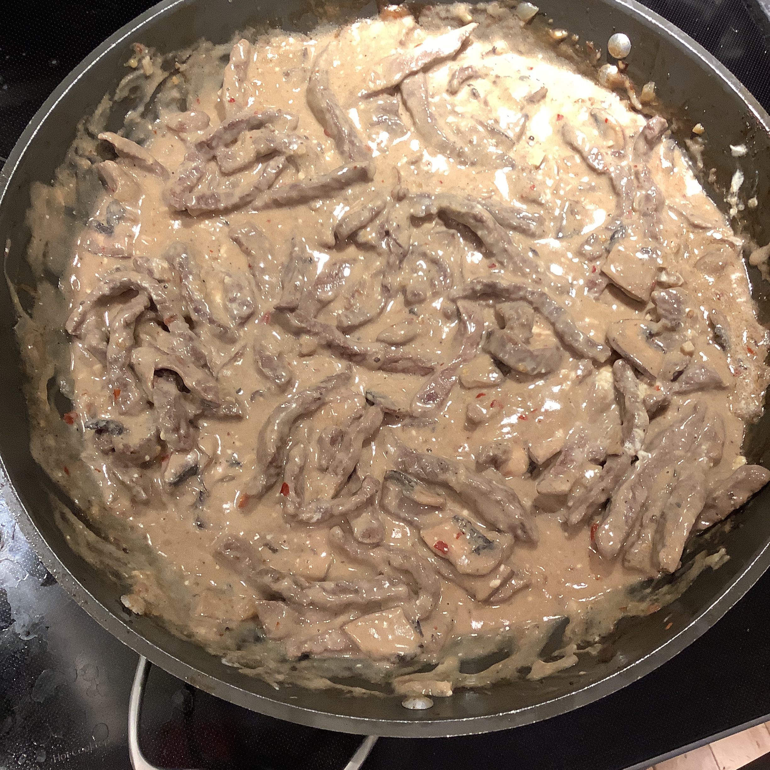Rich and Creamy Beef Stroganoff mabell1123
