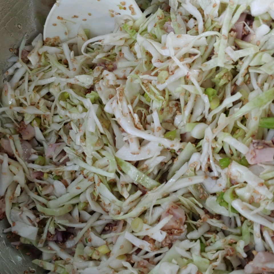Chinese Napa Cabbage Salad 