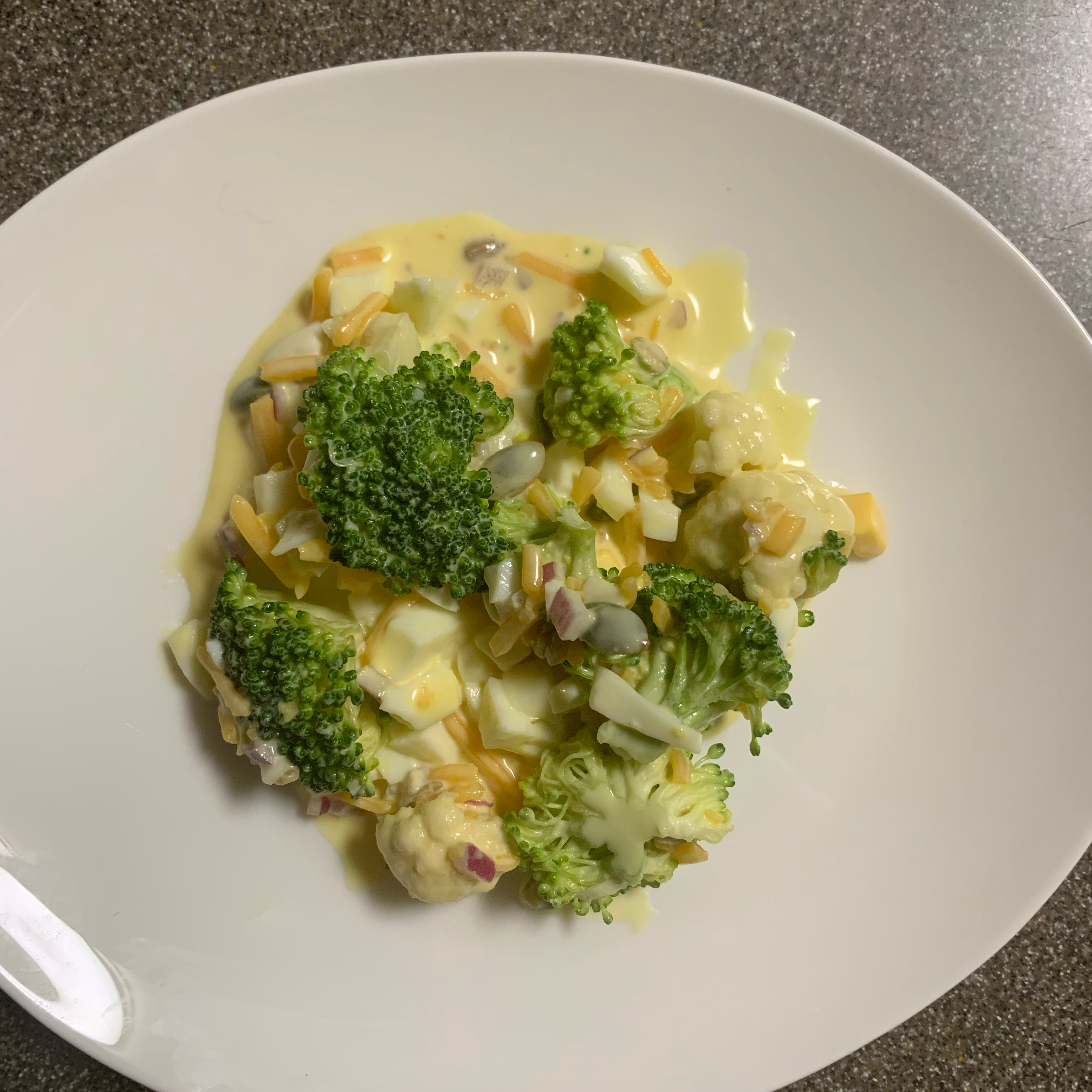 Broccoli-Cauliflower Salad Elgie