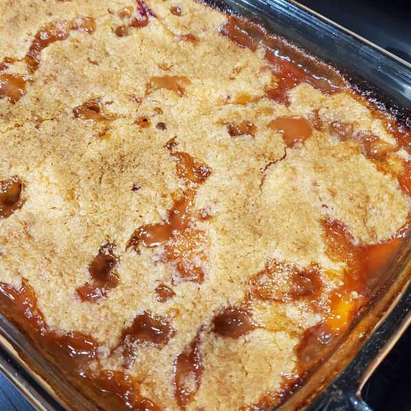 Fresh Southern Peach Cobbler by All Recipes