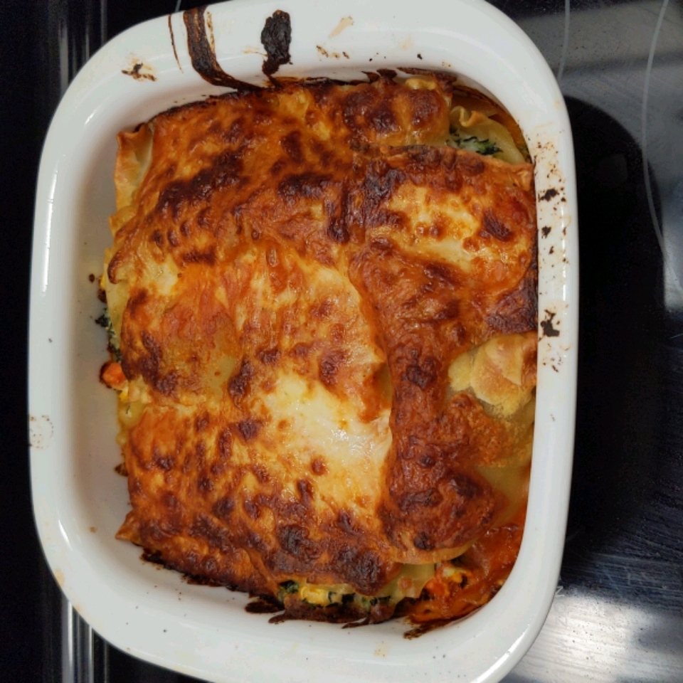Easy Vegetarian Spinach Lasagna Amoudara86