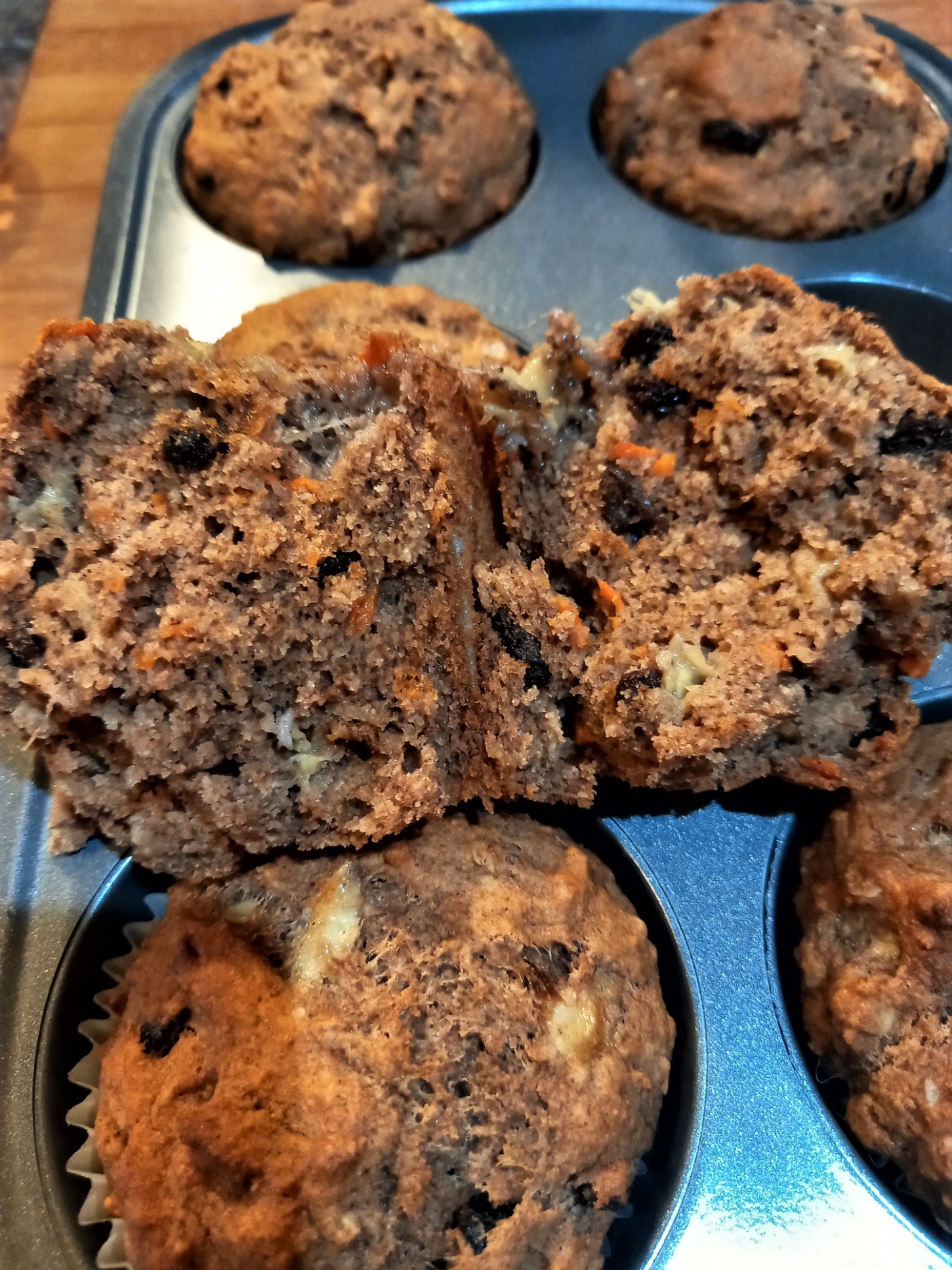 Healthy Vegan Morning Muffins 