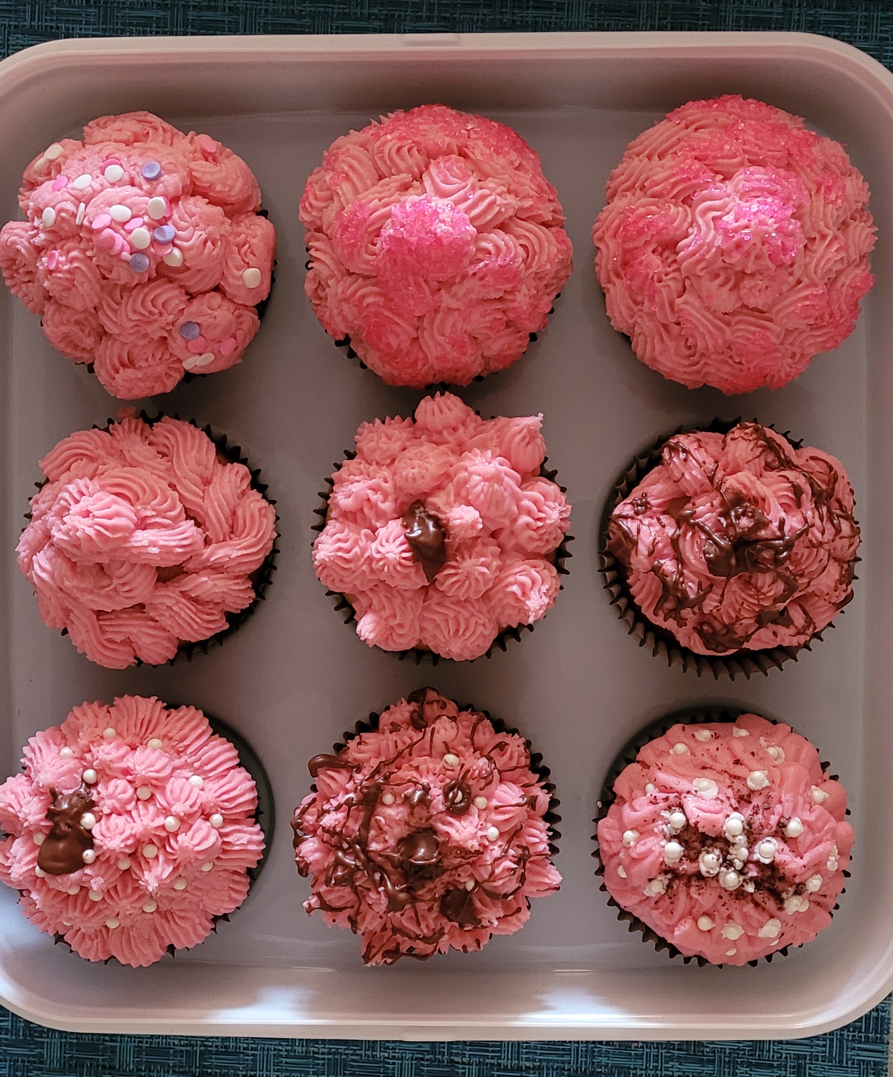 Pink Peppermint Cupcake Clemm