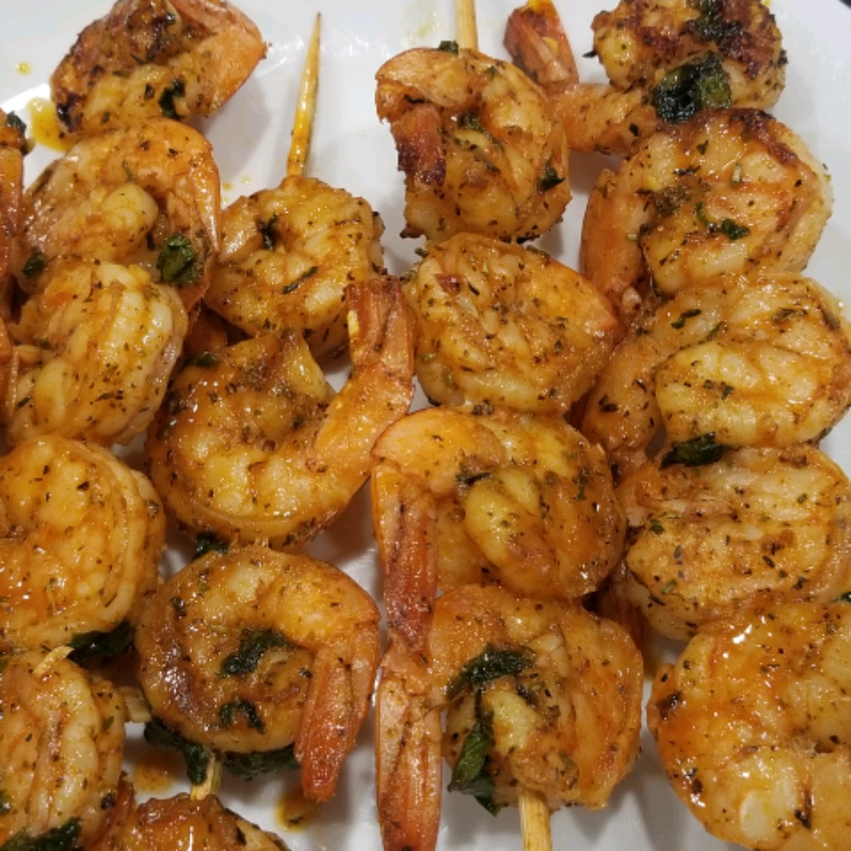 Grilled Garlic and Herb Shrimp Dalleen