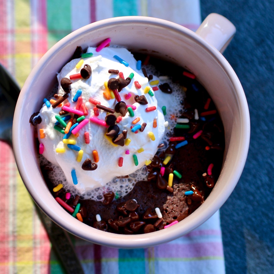 Brownie In a Mug My Hot Southern Mess
