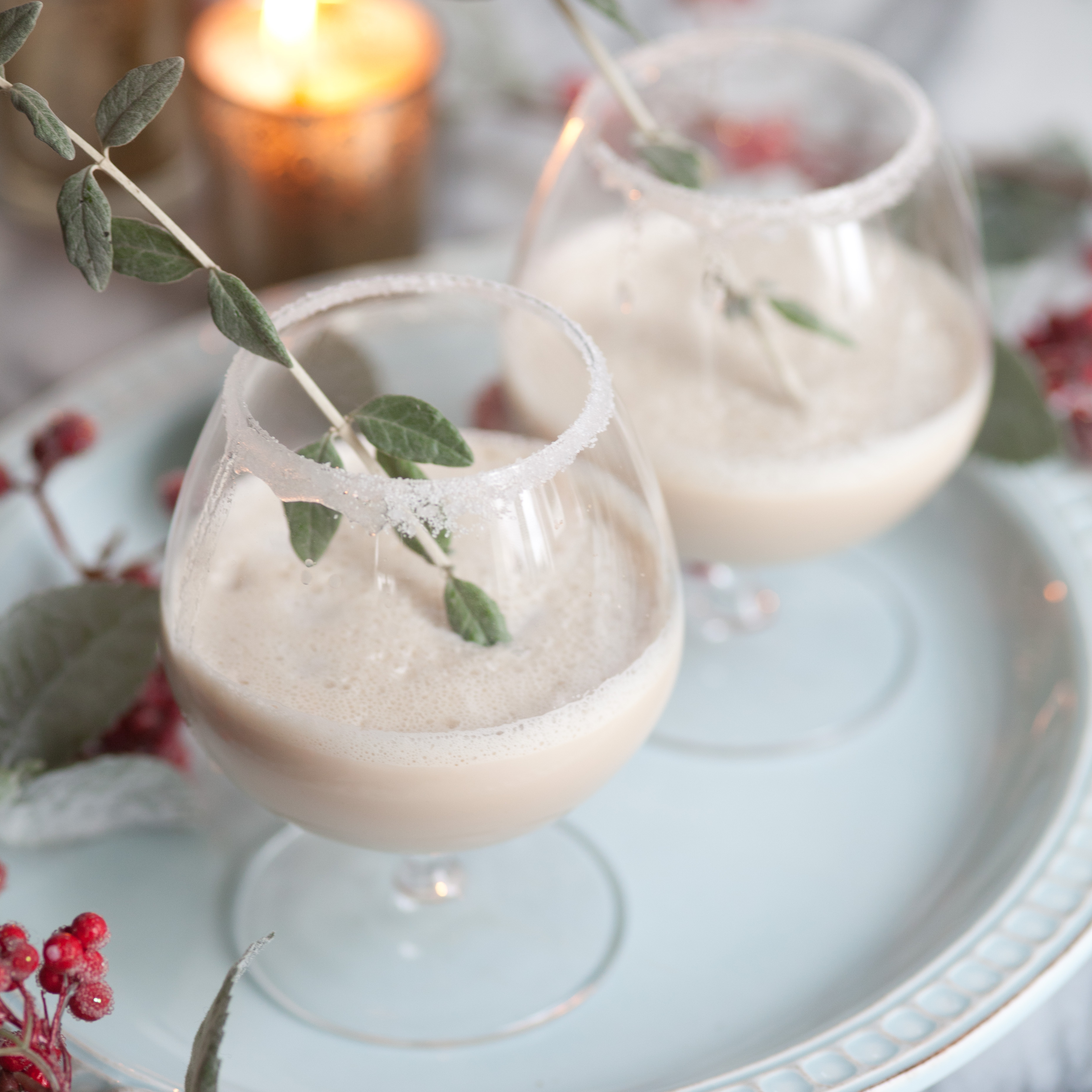 The Best Holiday Gingerbread Martini 