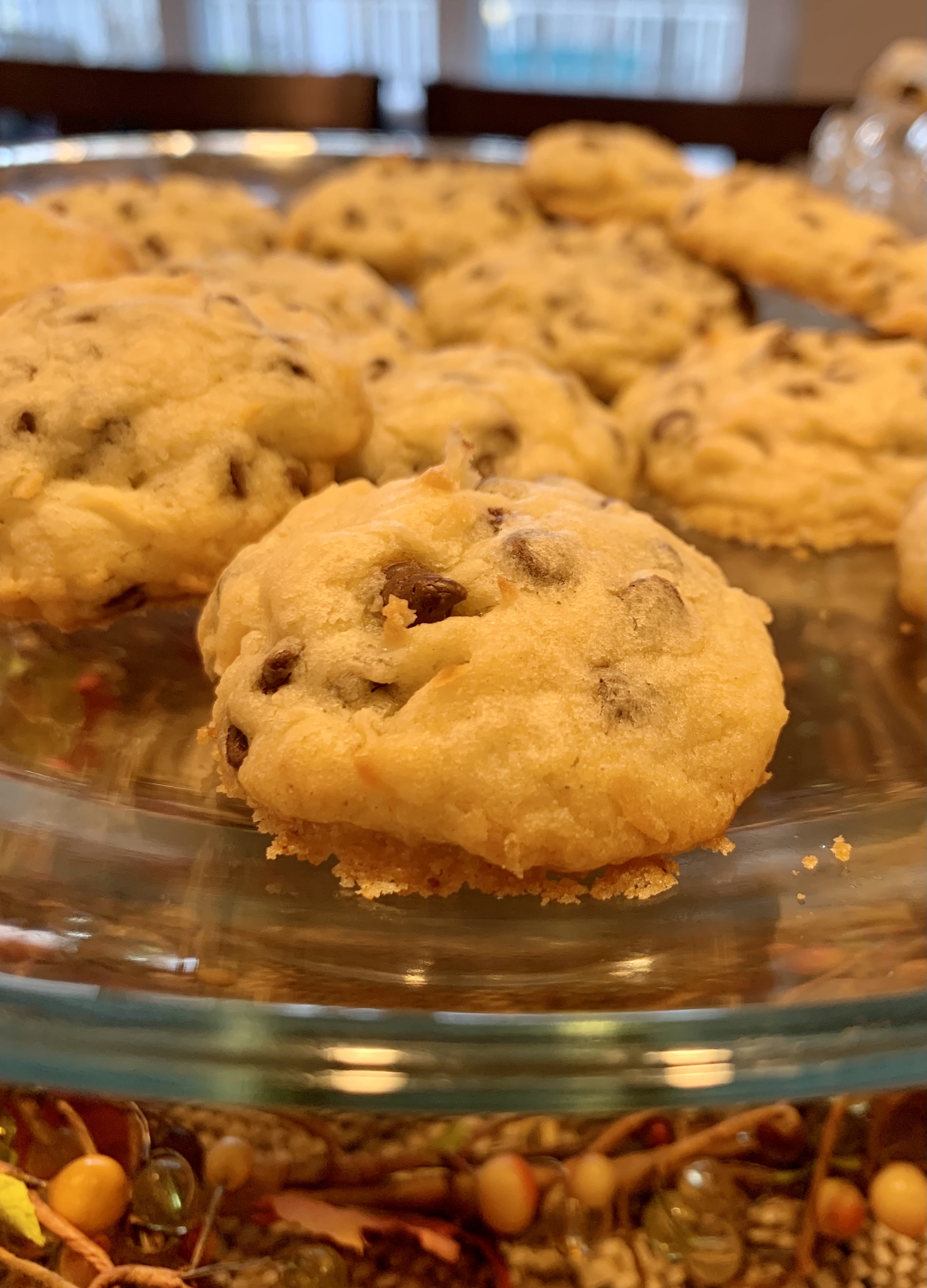 Chocolate Chip-Coconut Cookies 