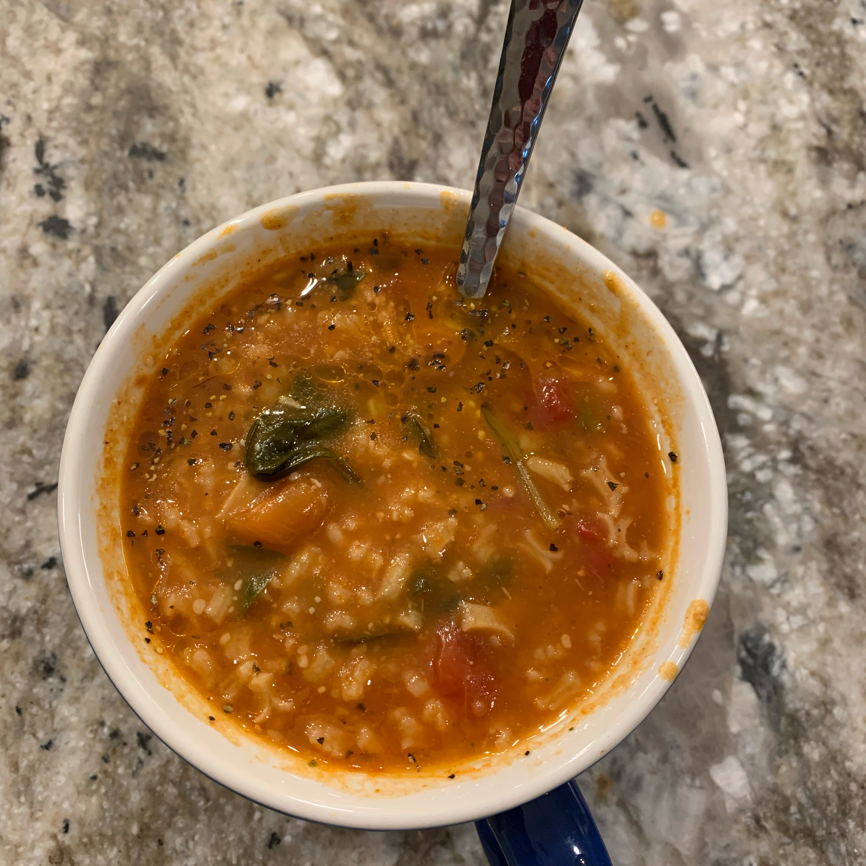 Tomato Florentine Soup I Lolamay1947