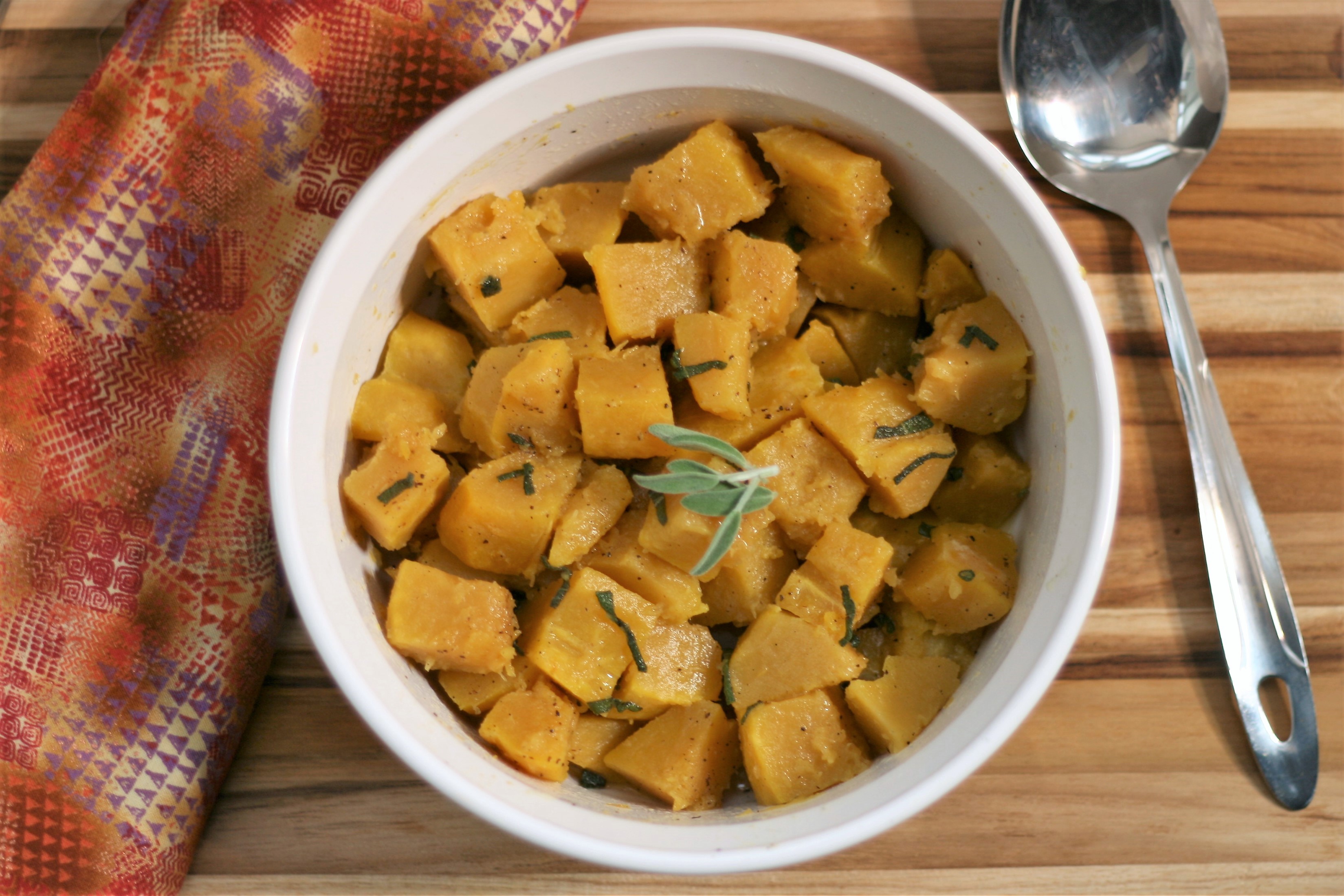 Buttery and Savory Acorn Squash