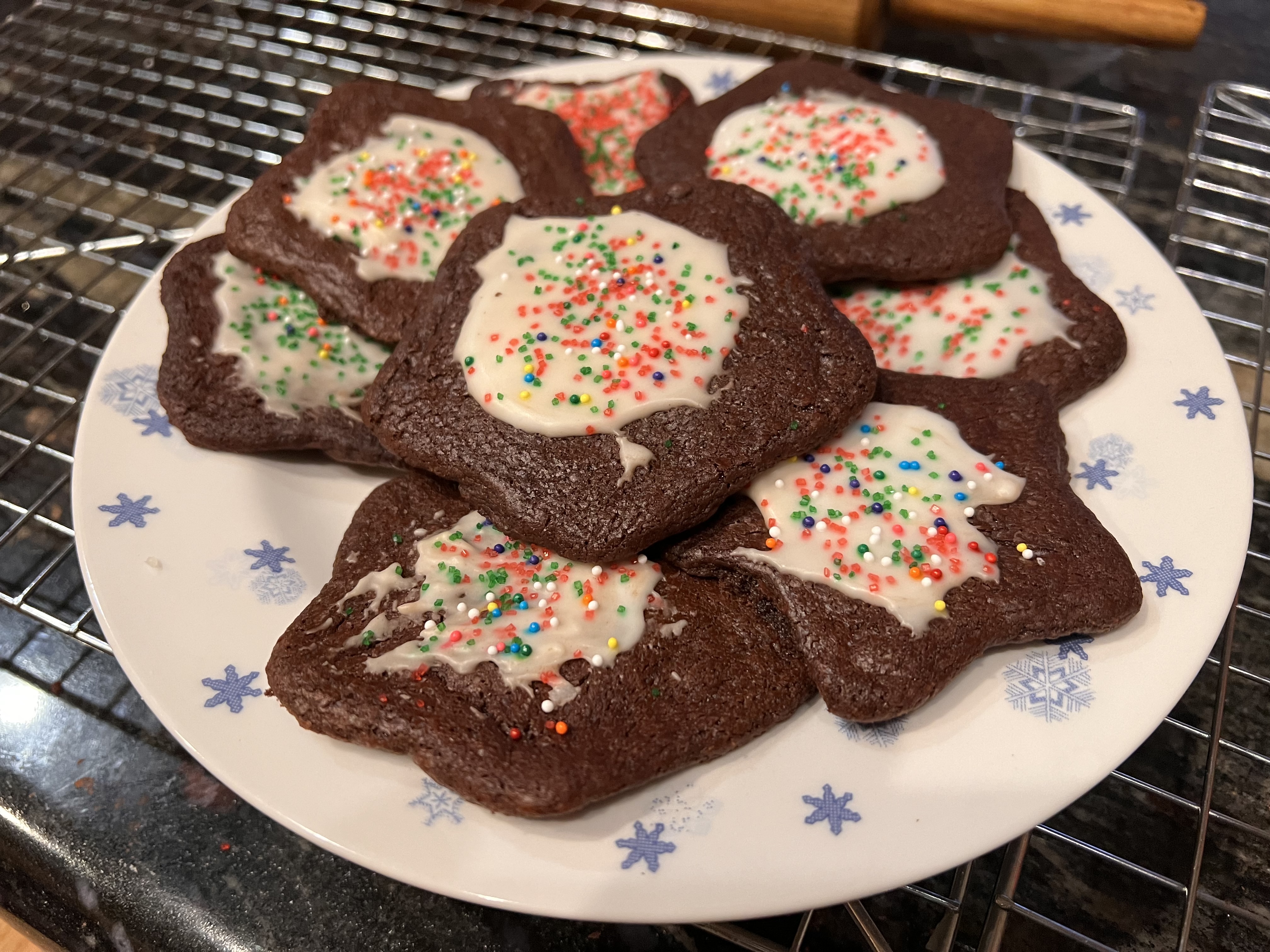 Best Ever Chocolate Cutout Cookies daledellinger