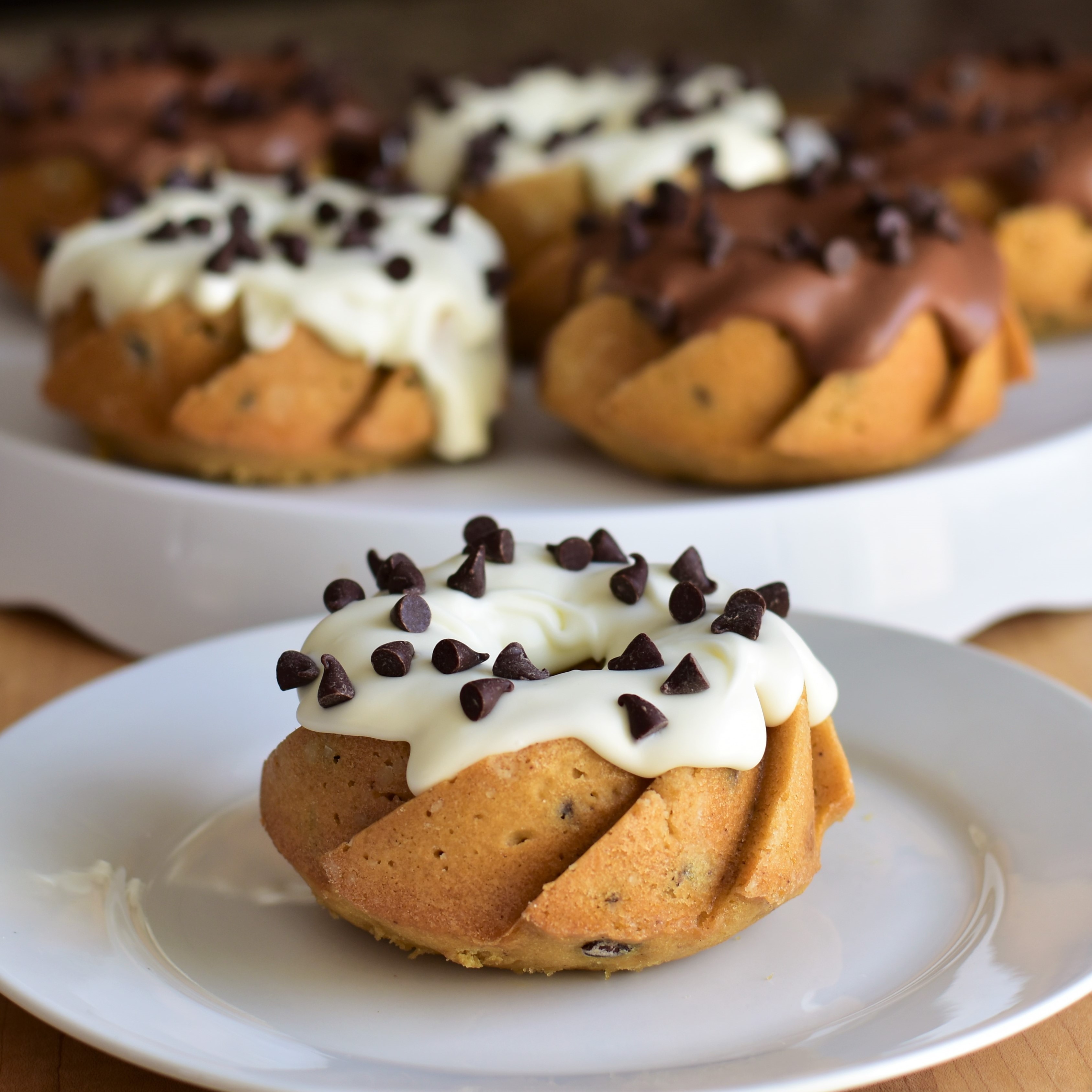 Brown Butter-Chocolate Chip Mini Pound Cakes