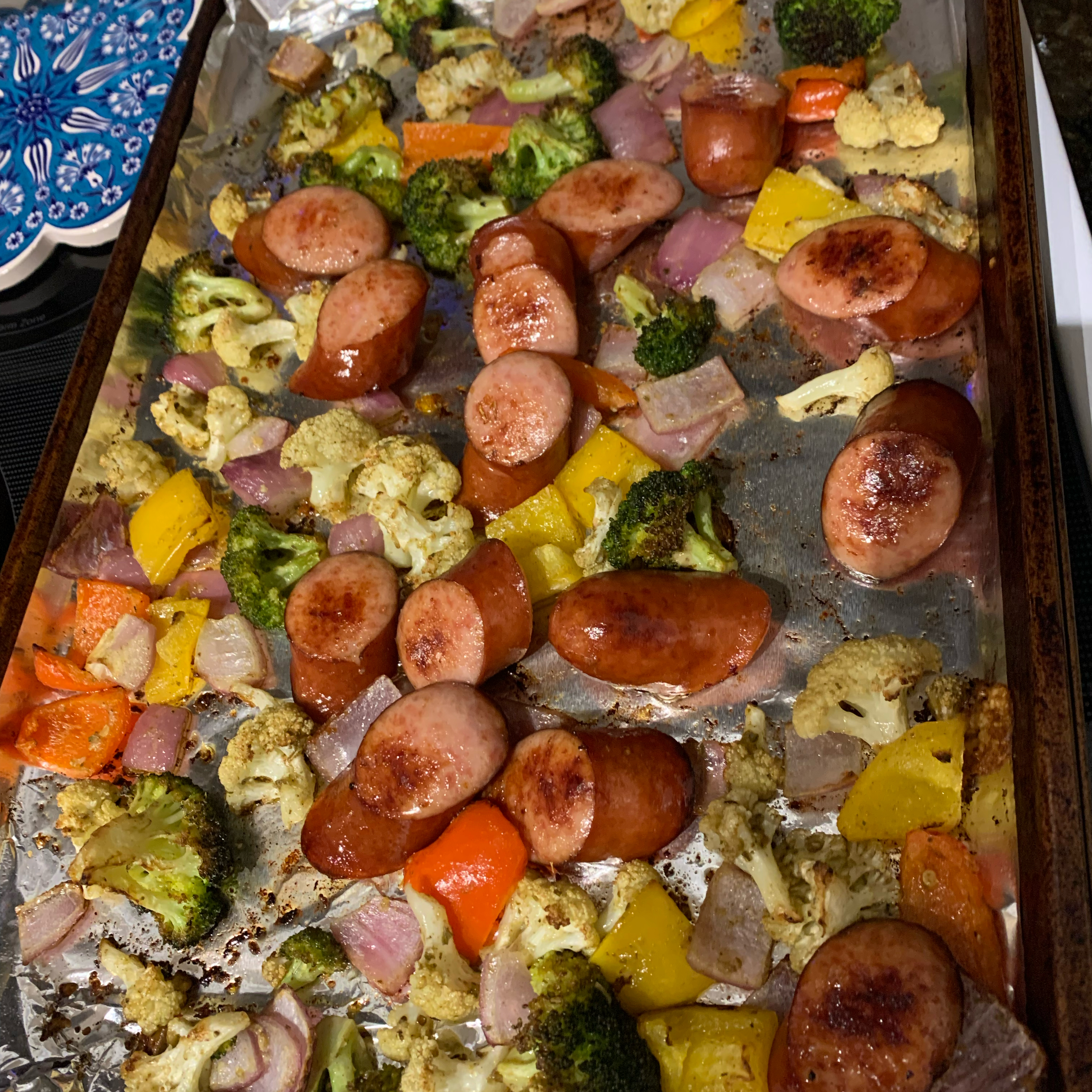 Sausage and Vegetable Sheet Pan Dinner Karen Bradbury Dolislager