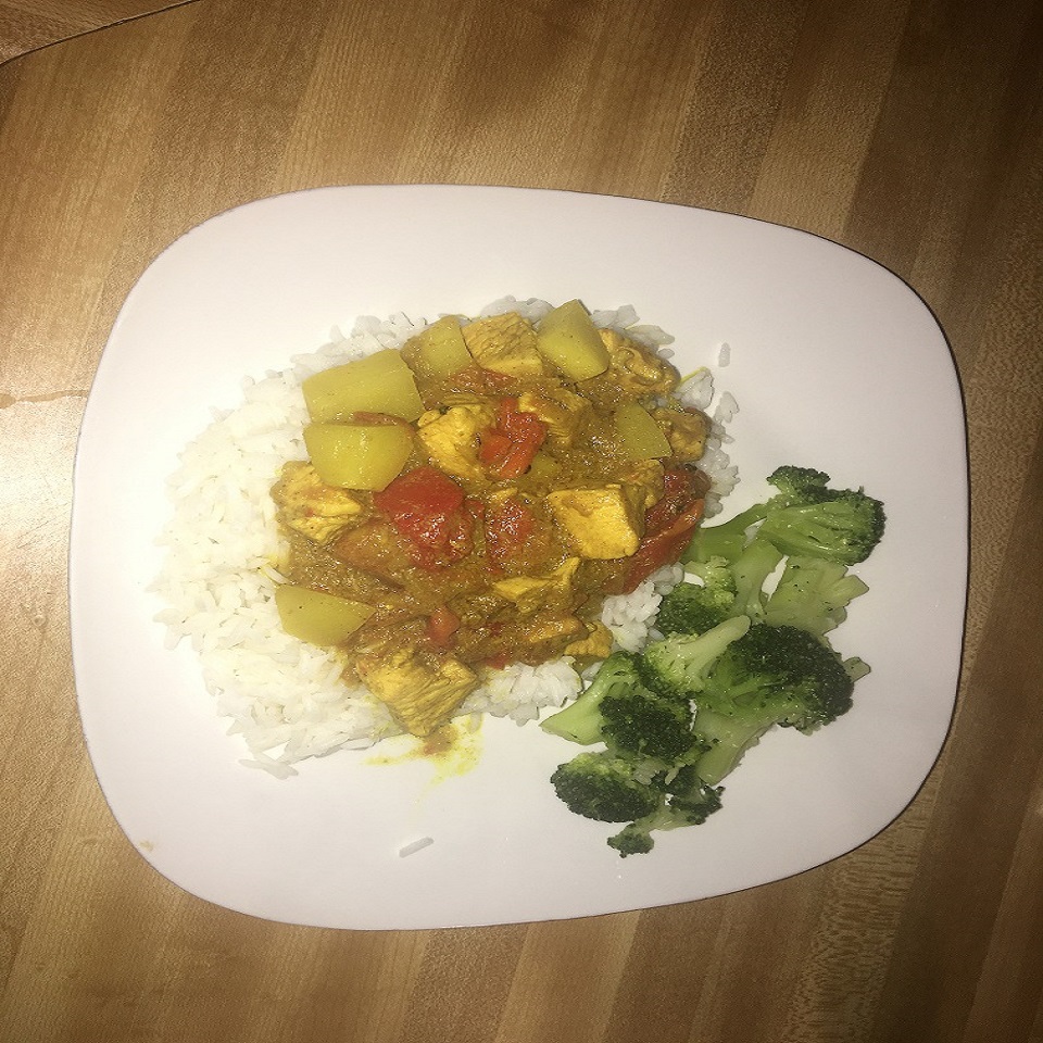 Jamaican Style Curry Chicken 