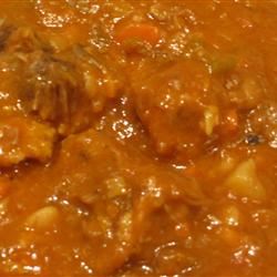 African-Style Oxtail Stew 