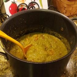 Split Pea Soup with Rosemary 