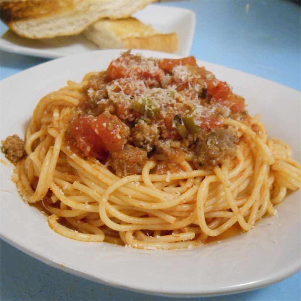 Red Bowl Spaghetti 