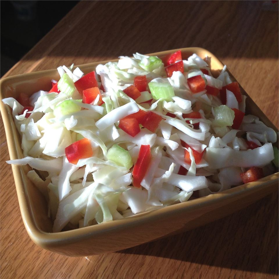 Bell Pepper-Cabbage Salad 