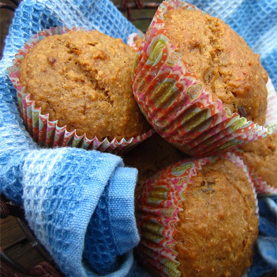 Hearty Whole Grain Muffins