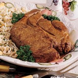 Chuck Roast with Homemade Noodles