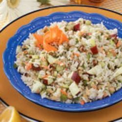 Walnut Rice Salad