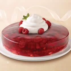 Raspberry Angel Cake