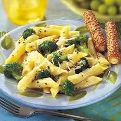 Broccoli and Garlic Penne Pasta