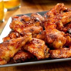 Picante-Glazed Chicken Wings
