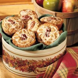 Maple-Drizzled Apple Muffins Trusted Brands