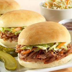 Sister Schubert's&reg; Barbecue Pulled Pork or Chicken Mini-Sliders Trusted Brands