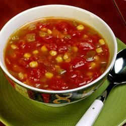 Spicy Tomato and Corn Soup Trusted Brands