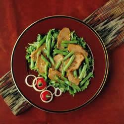 Pork and Red Chile Stir-Fry
