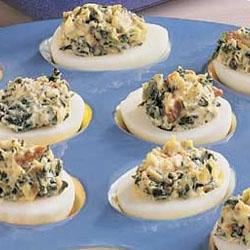 Spinach Deviled Eggs Trusted Brands