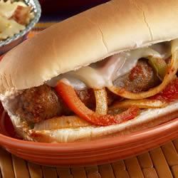Slow Cooker Italian Sausage Subs