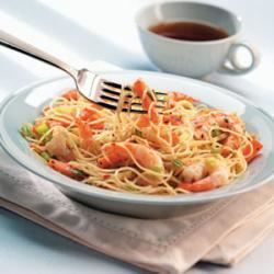 Thai Shrimp and Noodles