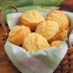 Sunny Corn Bread Muffins