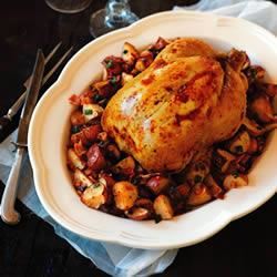 Rosemary-Roasted Chicken and Potatoes