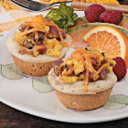 Omelet Biscuit Cups