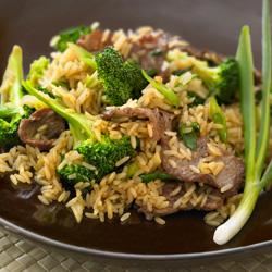 Beef and Broccoli Stir Fry with Whole Grain Brown Rice Trusted Brands