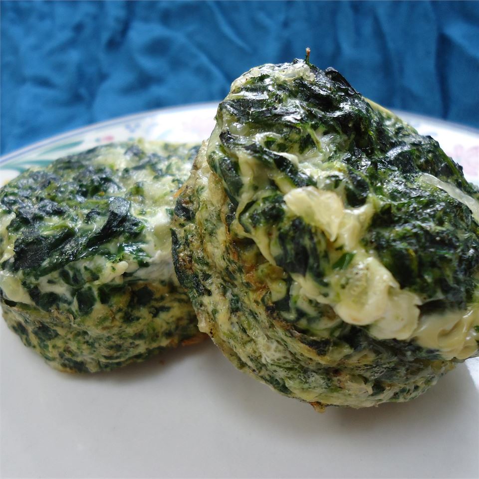 Spinach Egg White Muffins