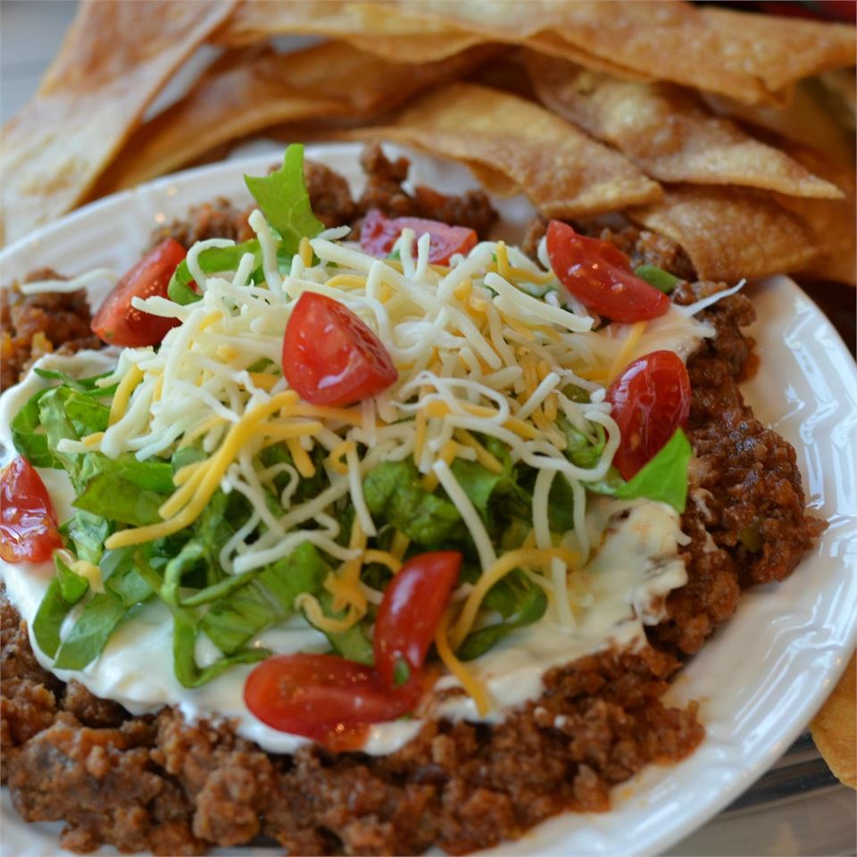 Beef and Salsa Dip