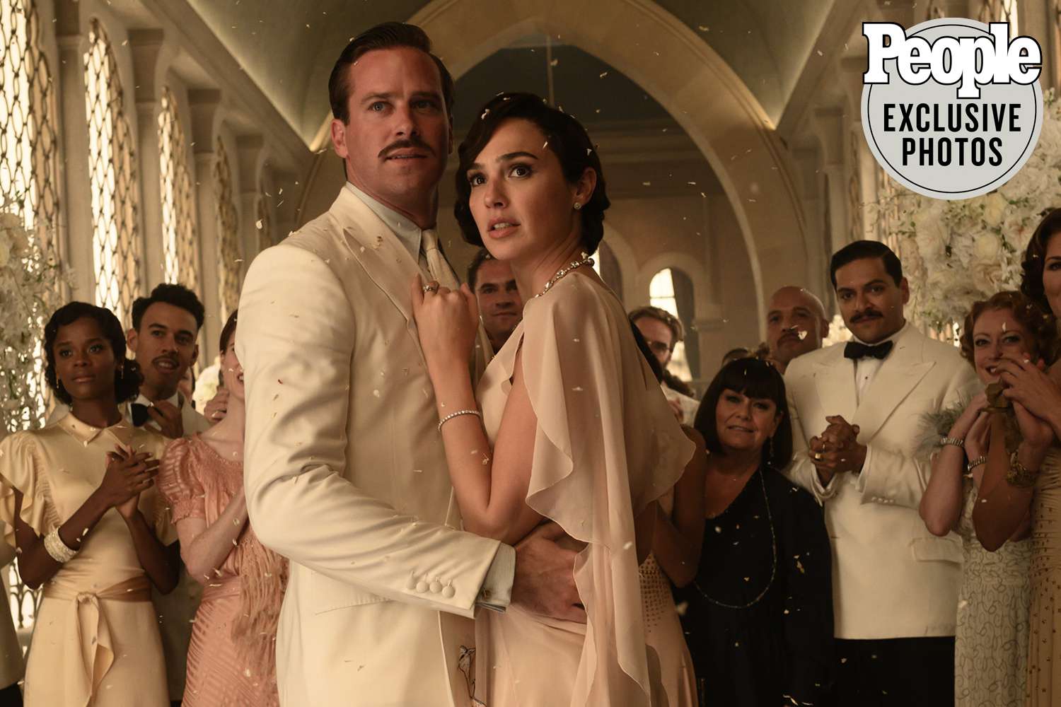 Armie Hammer, Gal Gadot Glam Up in Upcoming Death on the Nile | PEOPLE.com