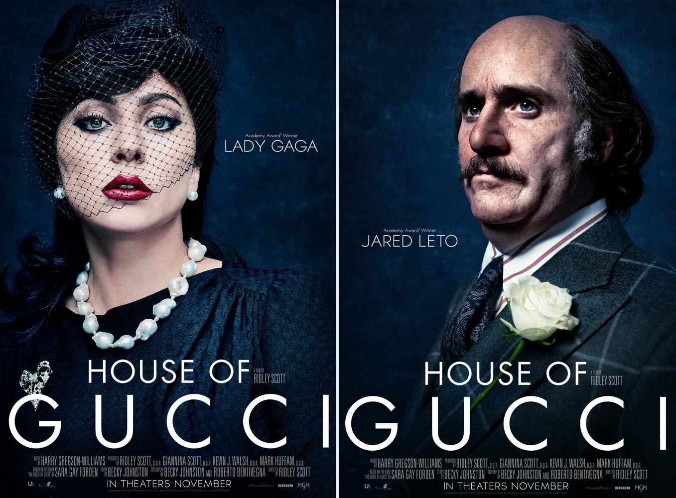 House of Gucci Posters: See Lady Gaga and an Unrecognizable Leto | PEOPLE.com
