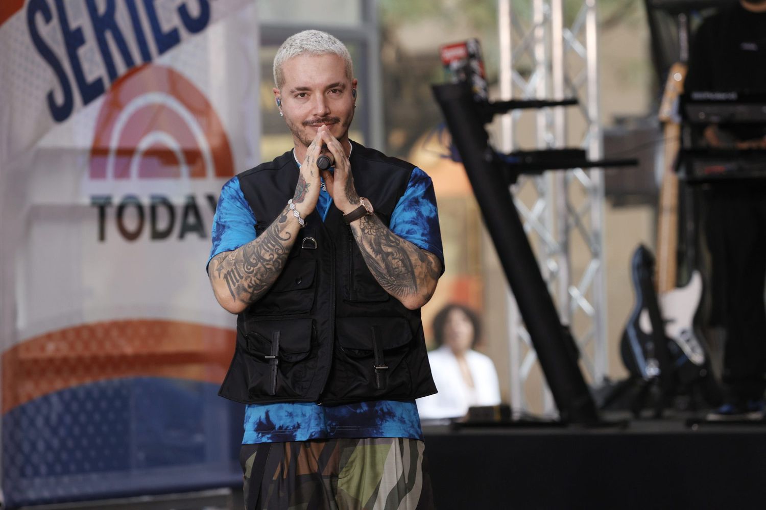 J Balvin Performs On NBC's "Today"