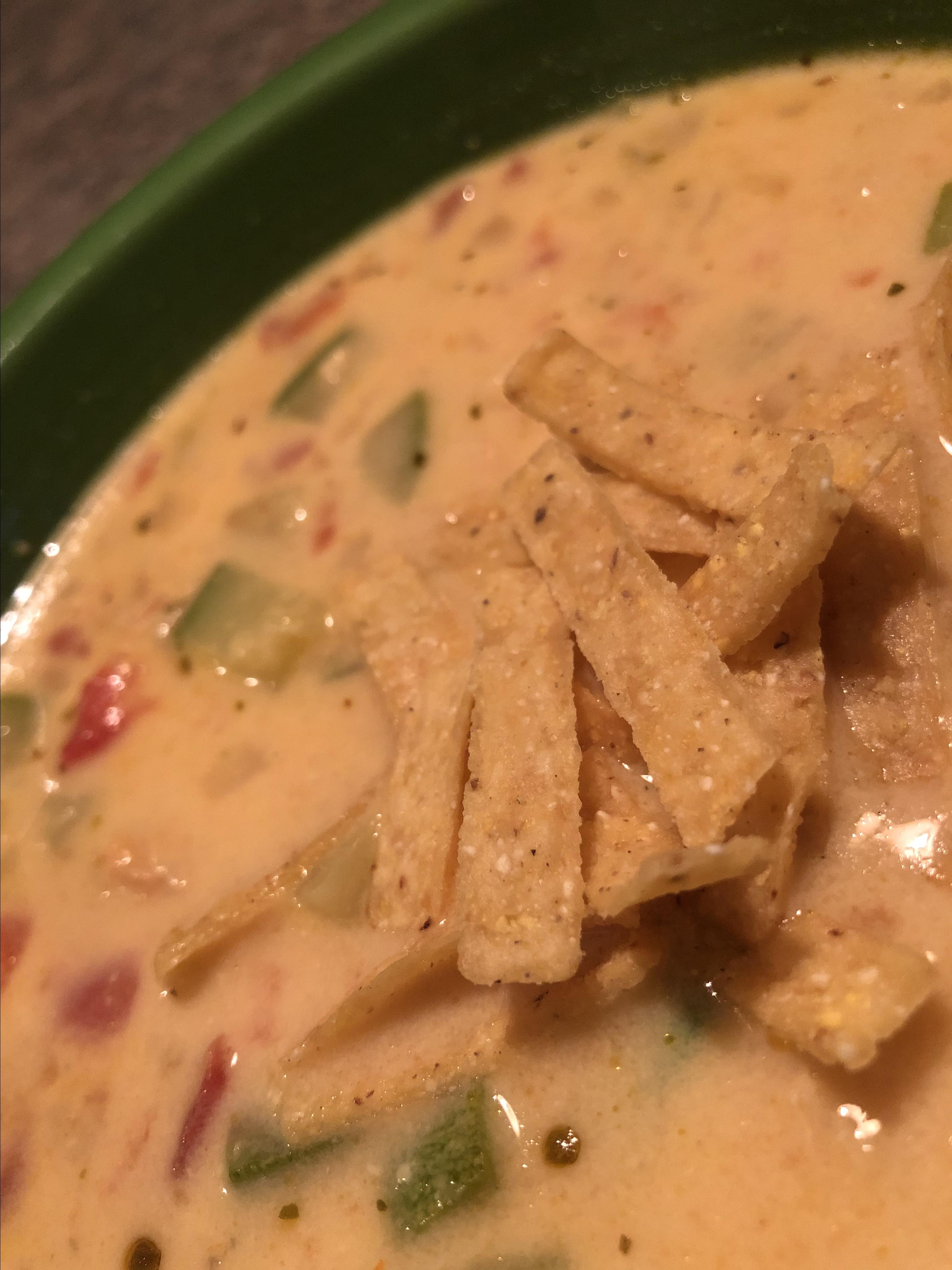 Mexican Zucchini Cheese Soup 