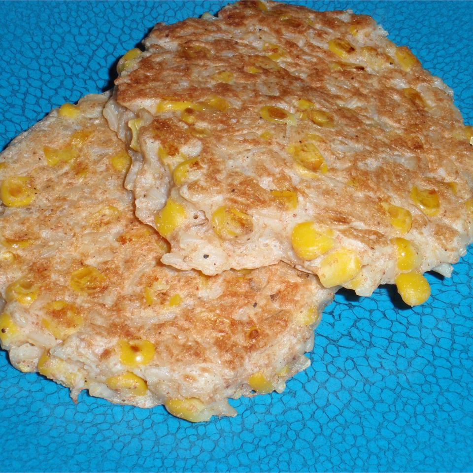 Brown Rice and Corn Cakes 