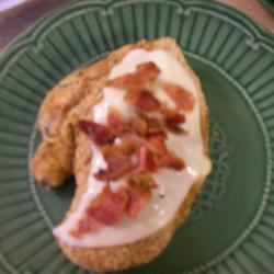 Muenster-Bacon Stuffed Chicken Breast 
