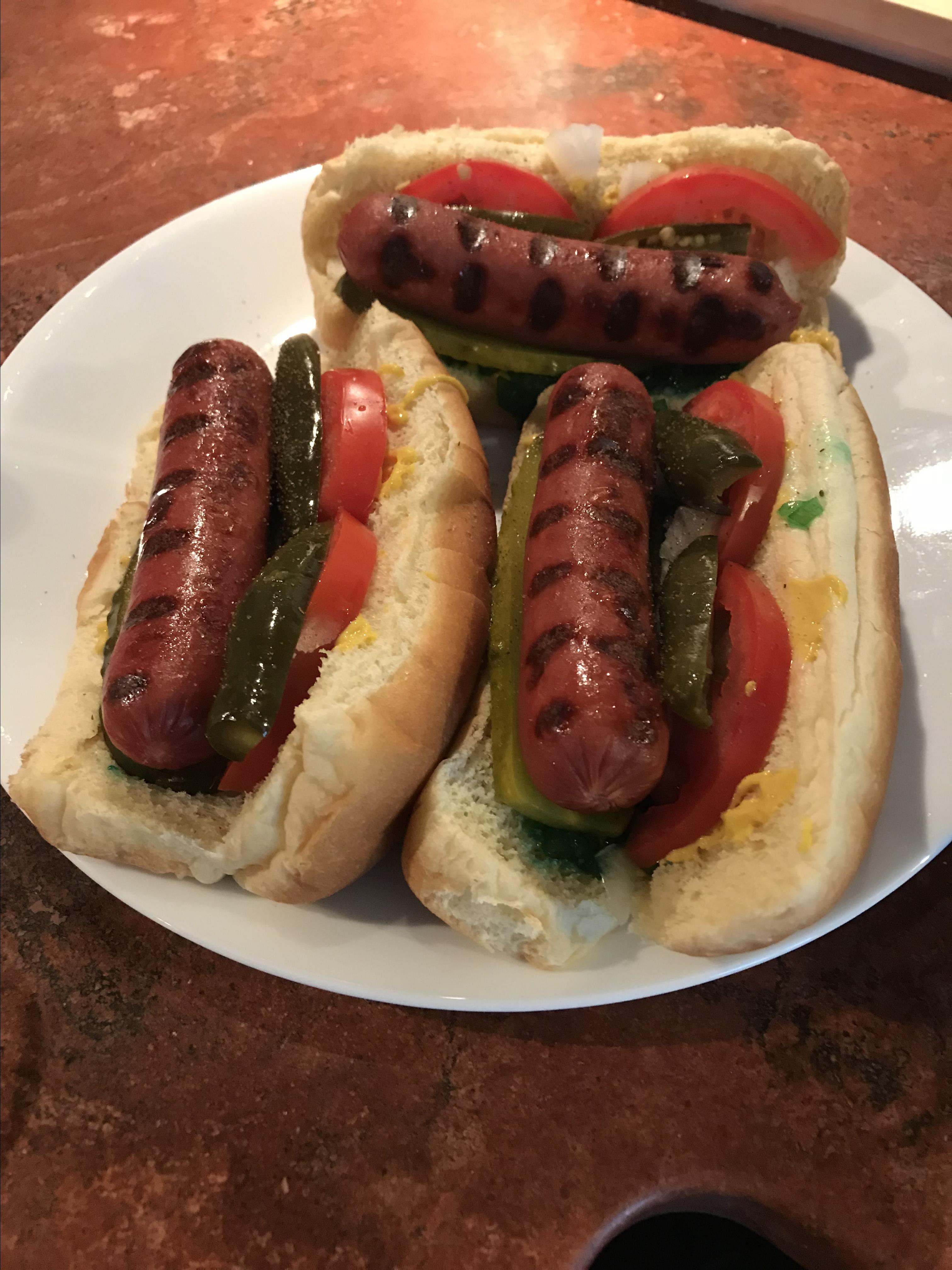 Chicago-Style Hot Dog 