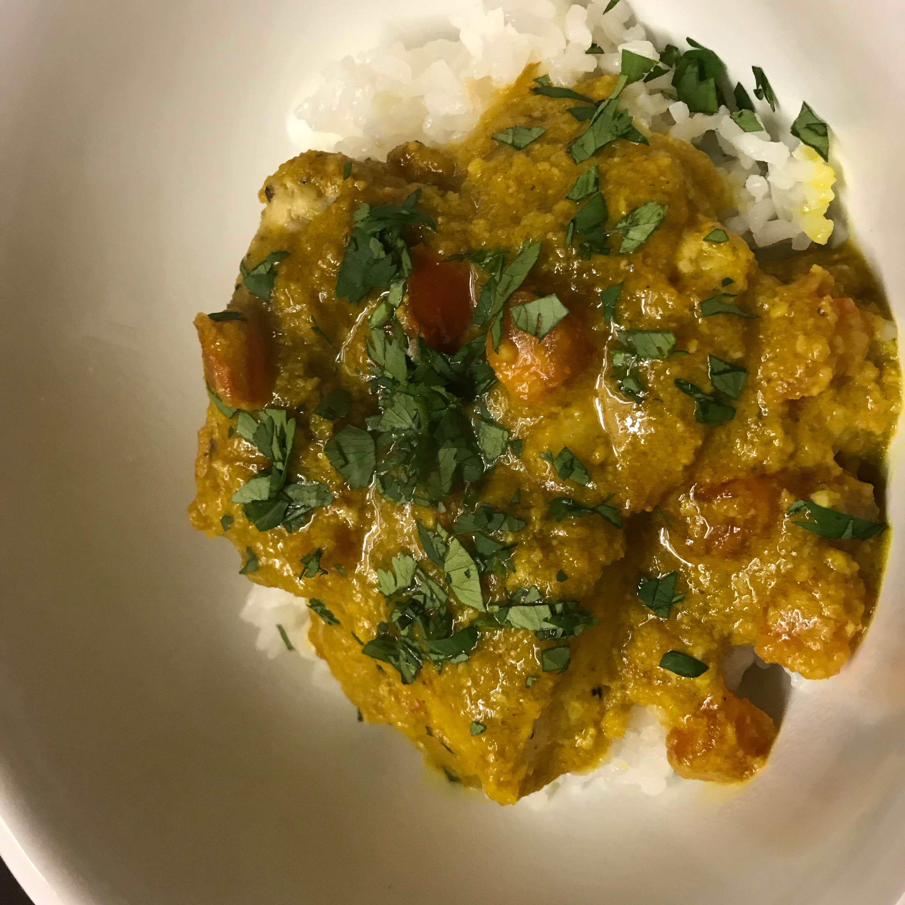 Indian Fish Curry 
