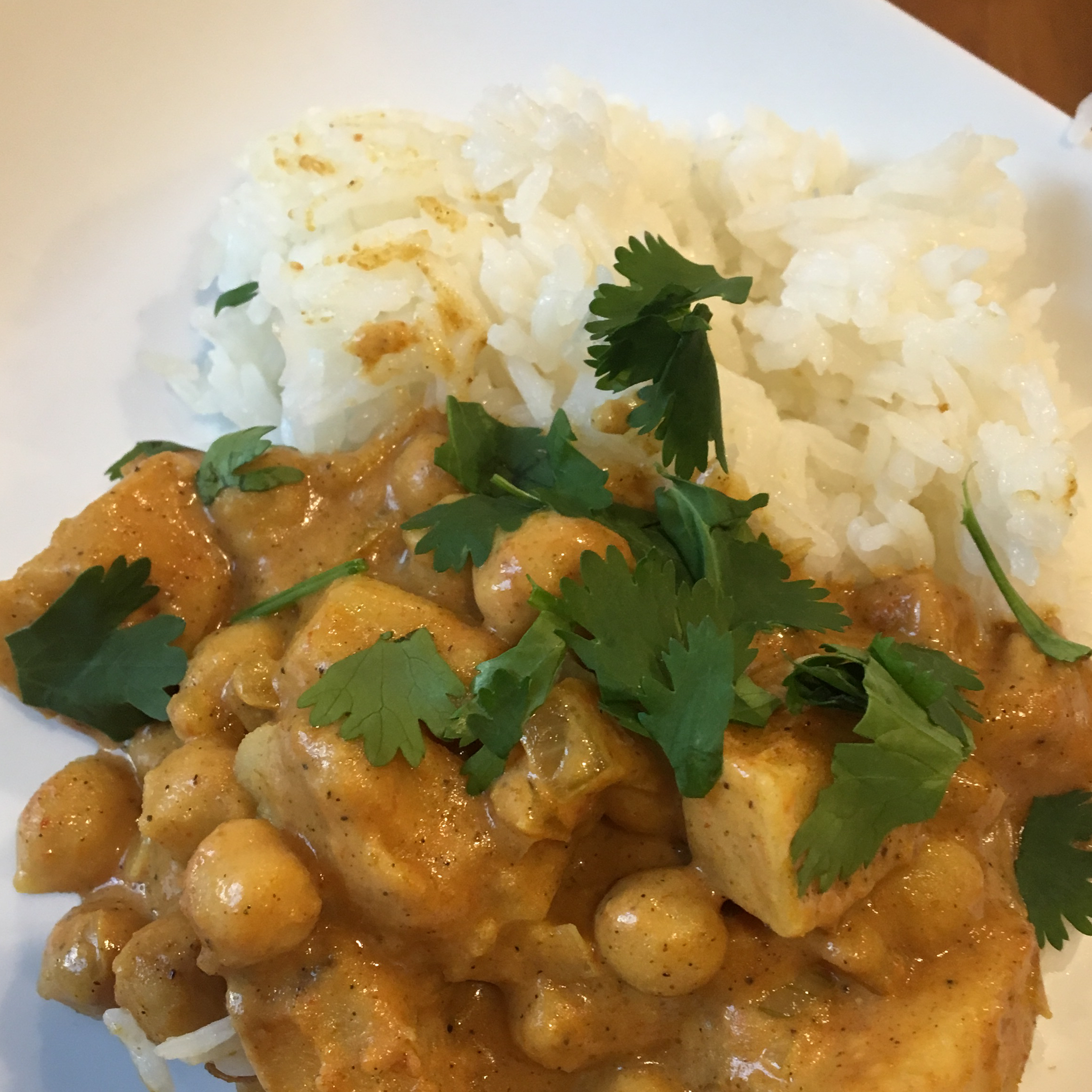 Butter Chickpea Curry 