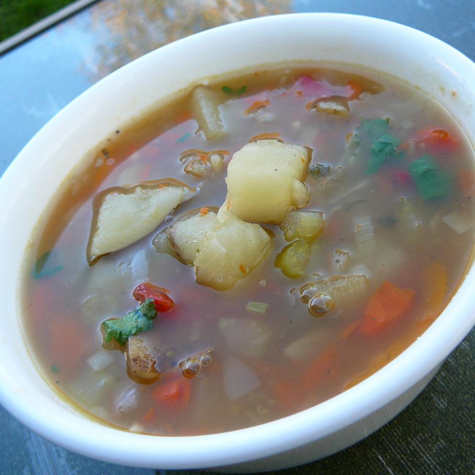 Vegetable-Loaded Potato Stew 
